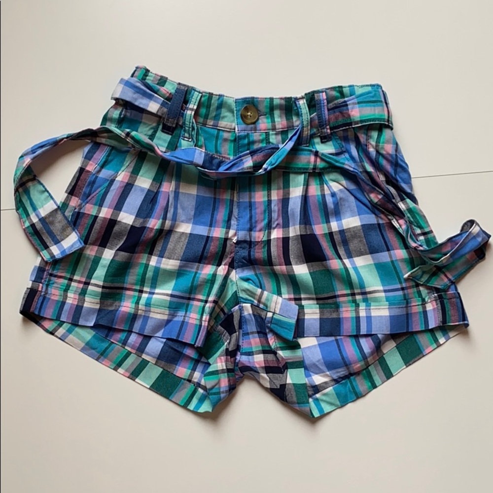 So striped shorts